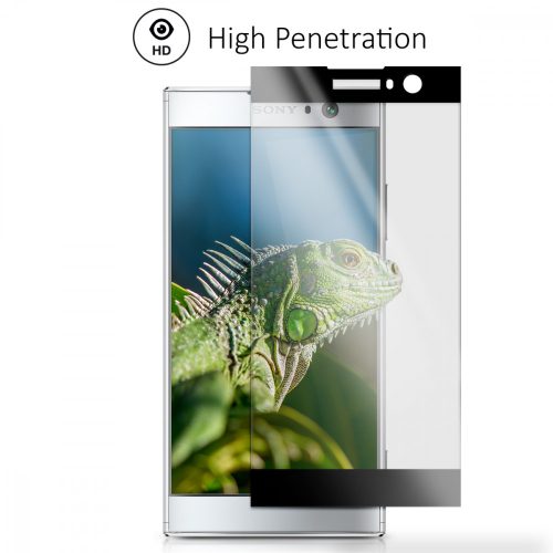 Ochranná fólie pro Sony Xperia XA2, kalibr, přední, černá, 44594.01
