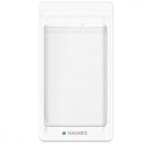 Sáček na bio mandlové mléko Navaris, opakovaně použitelný, 20 x 30 cm, 44348.01