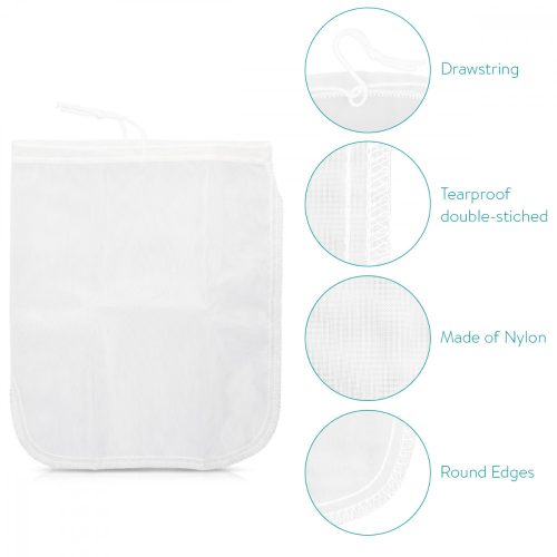 Navaris organický mandlový sáček na mléko, opakovaně použitelný, 25 x 30 cm, 44348.02