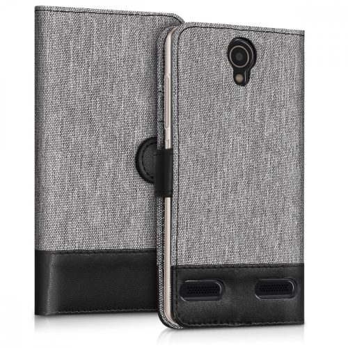 Kryt pro ZTE Blade L7, Textile, Grey, 43442.25