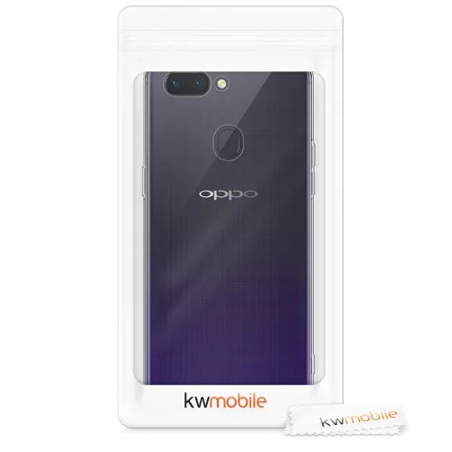 Kryt pro OPPO R15, silikon, transparentní, 44770.03