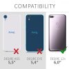 Kryt pro HTC Desire 12 Plus, silikonový, černý, 44792.47