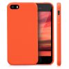 Pouzdro pro Apple iPhone 5 / iPhone 5s / iPhone SE, silikonové, oranžové, 42766.29
