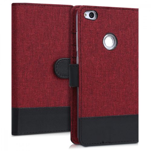 Kryt pro Huawei P9 Lite (2017), textilní, červený, 40893.04