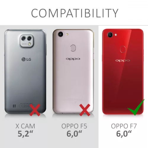 Pouzdro pro OPPO F7, textil, šedé, 44999.01