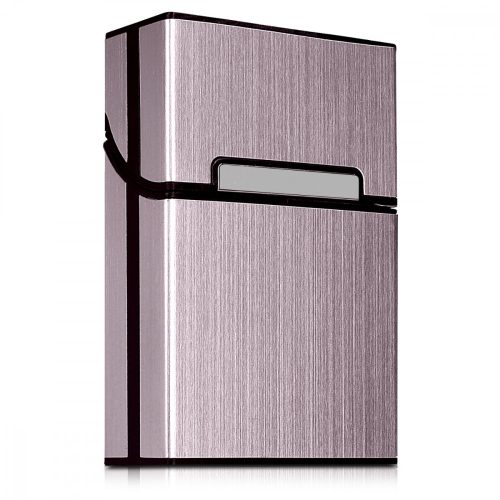 Obal na krabičku cigaret 9 x 5,9 x 2,6 cm Krabička cigaret, Kwmobile, Rose Gold, Hliník, 44702.81