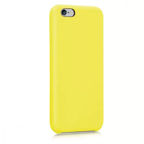 Pouzdro pro Apple iPhone 6 / iPhone 6s, silikonové, žluté, 40223.75