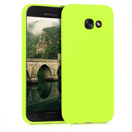 Pouzdro pro Samsung Galaxy A5 (2017), silikonové, žluté, 44074.75