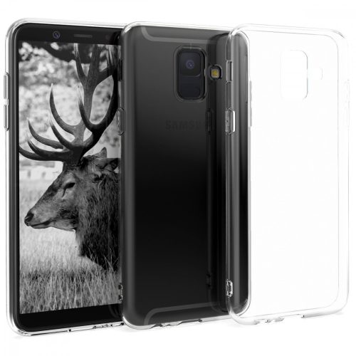 Pouzdro pro Samsung Galaxy A6 (2018), silikonové, průhledné, 45246.03
