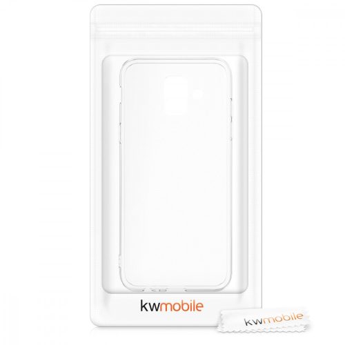 Pouzdro pro Samsung Galaxy A6 (2018), silikonové, průhledné, 45246.03