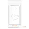 Pouzdro pro Samsung Galaxy A6 Plus, silikonové, bílé, 45261.01