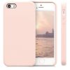 Pouzdro pro Apple iPhone 5 / iPhone 5s / iPhone SE, silikonové, růžové, 42766.10