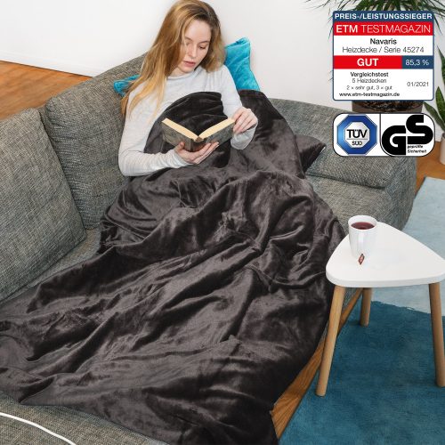 Navaris vyhřívaná elektrická deka 180 x 130 cm, 45274.03.01