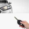 Pouzdro na klíče od auta pro Smart – 3 tlačítka, ekologická kůže, černá, 45291.01