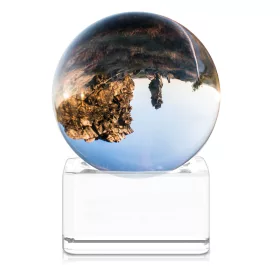   Navaris sportovní skleněná koule na fotografie/dekorace, 40 mm, 45357,25