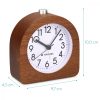 Snooze Retro analogový dřevěný budík, 45427.18