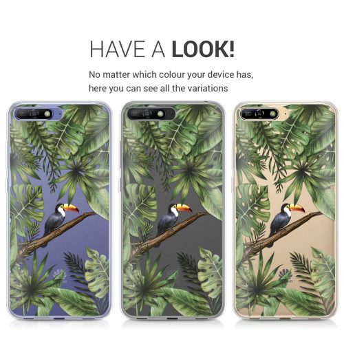 Pouzdro pro Huawei Y6 (2018), silikonové, zelené, 45413.03