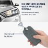 Kryt na klíče od auta pro Renault / Dacia - 4 tlačítka - Keyless Go, ekokůže, šedá, 44135.73