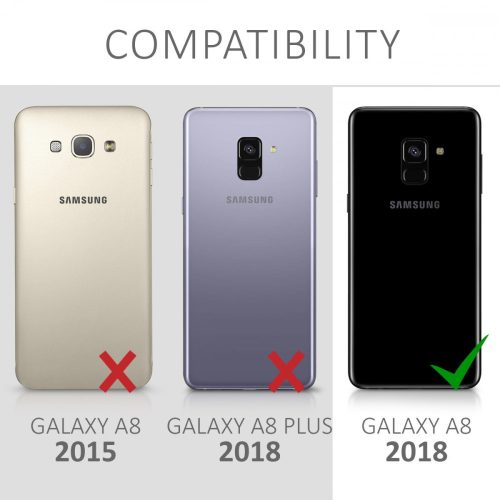 Pouzdro pro Samsung Galaxy A8 (2018), silikonové, vícebarevné, 45465.02