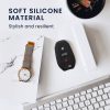Kryt na klíče od auta pro Peugeot / Citroen - 3 tlačítka - Keyless Go, silikonový, černý, 45654.01