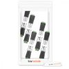 Sada 10 BNC konektorových adaptérů s 5 x samec 5 x samice, Kwmobile, Multicolor, Metal, 45685.01