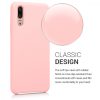 Pouzdro pro Huawei P20, Silicon, Rose Gold, 45689.89
