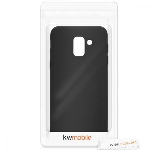 Pouzdro pro Samsung Galaxy J6, silikonové, černé, 45796.47