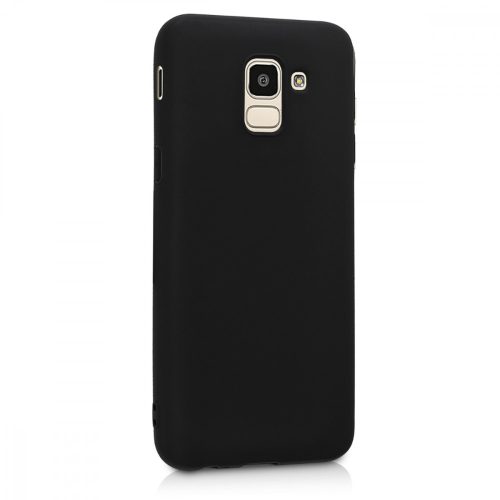 Pouzdro pro Samsung Galaxy J6, silikonové, černé, 45796.47