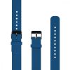 Sada 2 popruhů pro Samsung Gear Fit2 / Gear Fit 2 Pro, kwmobile, silikon, modrá / černá, 38830.04