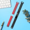 Sada 2 popruhů pro Huawei Band 2 / Band 2 Pro, kwmobile, silikon, černá / červená, 43318.20