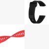 Sada 2 popruhů pro Huawei Band 2 / Band 2 Pro, kwmobile, silikon, černá / červená, 43318.20