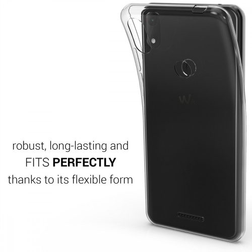 Pouzdro pro Wiko View Max, silikonové, průhledné, 45873.03