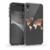 Pouzdro pro Apple iPhone XR, silikonové, růžové zlato, 45912.01
