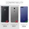 Pouzdro pro Huawei Y6 (2018), Eko kůže, Modré, 45923.02