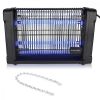 UV lampa na hmyz 4000V, 80 m2, Kwmobile, Černá, Plast, 46029.01