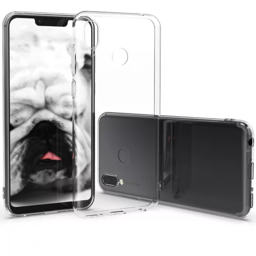 Kryt pro Huawei Honor Play, silikonový, průhledný, 46098.03
