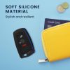 Kryt na klíče od auta pro BMW - 3 tlačítka - Keyless Go, silikonový, černý, 46209.04