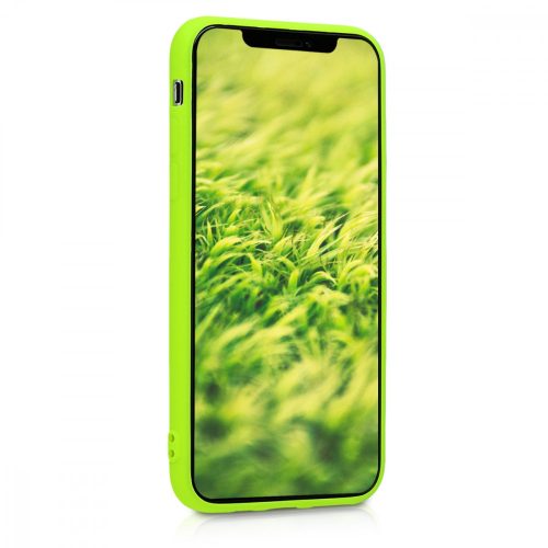 Pouzdro pro Apple iPhone X / iPhone XS, silikonové, žluté, 46270.75