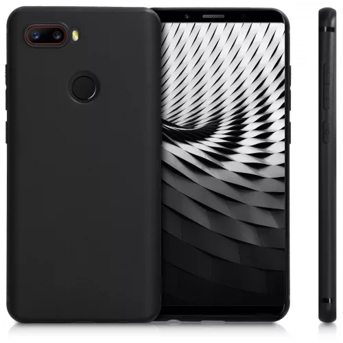 Pouzdro pro ZTE Nubia Z18 mini, silikonové, černé, 46282.47