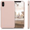 Pouzdro pro Apple iPhone X / iPhone XS, silikonové, růžové, 46313.10