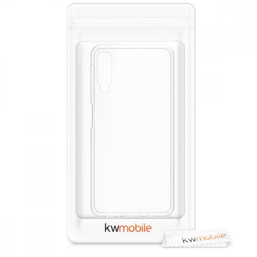 Pouzdro pro Samsung Galaxy A7 (2018), silikonové, průhledné, 46419.03