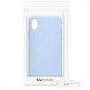 Pouzdro pro Apple iPhone X / iPhone XS, silikonové, modré, 42495.58