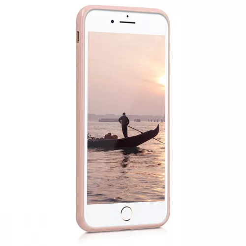 Pouzdro pro Apple iPhone 8 Plus / iPhone 7 Plus, silikon, růžové zlato, 39499,89