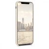 Pouzdro pro Apple iPhone XS Max, silikonové, béžové, 45909.16