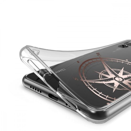 Pouzdro pro Huawei P20, silikonové, růžové, 44215.08