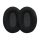 Sada 2 náušníků pro sluchátka Sennheiser HD580/HD600/HD650, Kwmobile, Black, Textile, 47098.01