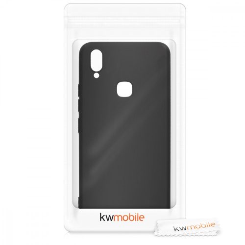 Pouzdro pro Vivo Y83 Pro, silikonové, černé, 47261.47