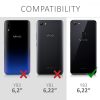 Pouzdro pro Vivo Y83, Polykarbonát, Černé, 47258.68