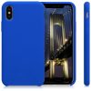 Pouzdro pro Apple iPhone X / iPhone XS, silikonové, modré, 42495.134