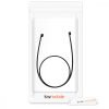 Řemínek pro sluchátka Huawei FreeBuds, Kwmobile, černý, silikon, 47399.01